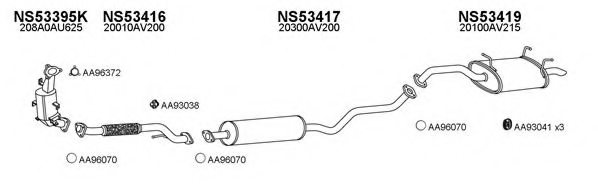 VENEPORTE 530098 Exhaust System